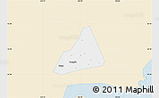 Classic Style Map of Tongxiang, single color outside
