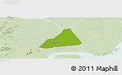 Physical Panoramic Map of Tongxiang, lighten