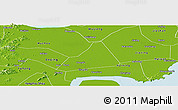 Physical Panoramic Map of Tongxiang