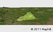Satellite Panoramic Map of Tongxiang, darken