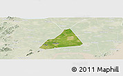 Satellite Panoramic Map of Tongxiang, lighten