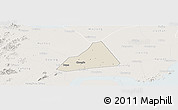 Shaded Relief Panoramic Map of Tongxiang, lighten