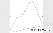 Blank Simple Map of Tongxiang, cropped outside, no labels