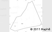 Blank Simple Map of Tongxiang, cropped outside