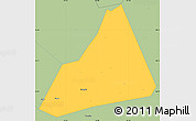 Savanna Style Simple Map of Tongxiang