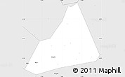Silver Style Simple Map of Tongxiang