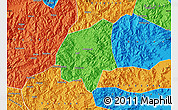 Political Map of Wencheng
