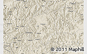 Shaded Relief Map of Wencheng