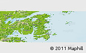 Physical Panoramic Map of Xiangshan