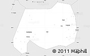 Silver Style Simple Map of Xianju