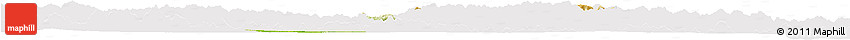 Physical Horizon Map of Xinchang, cropped outside