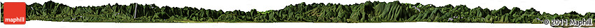 Satellite Horizon Map of Xinchang, darken