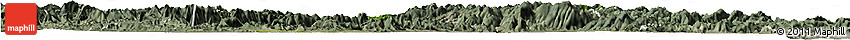 Satellite Horizon Map of Xinchang, semi-desaturated