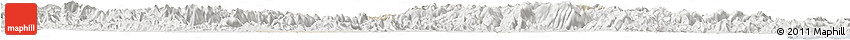 Shaded Relief Horizon Map of Xinchang, lighten, semi-desaturated Shaded Relief Horizon Map of Xinchang, lighten, semi-desaturated