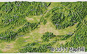 Satellite 3D Map of Yiwu