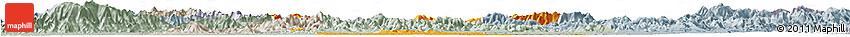 Political Horizon Map of Yiwu, lighten, semi-desaturated