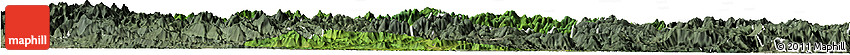 Satellite Horizon Map of Yunhe, semi-desaturated