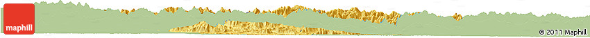 Savanna Style Horizon Map of Yunhe, single color outside