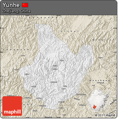 Classic Style Map of Yunhe