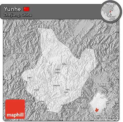 Gray Map of Yunhe