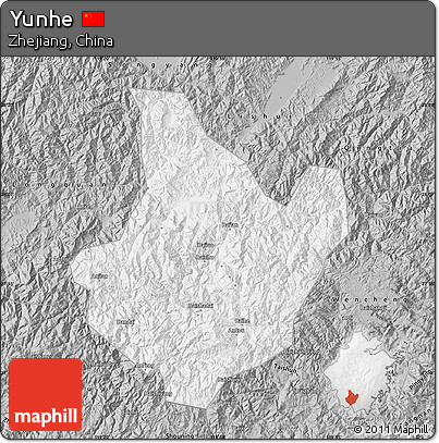 Gray Map of Yunhe