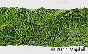 Satellite Panoramic Map of Yunhe