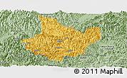 Savanna Style Panoramic Map of Yunhe