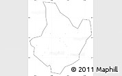 Blank Simple Map of Yunhe, cropped outside, no labels