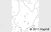 Blank Simple Map of Yunhe