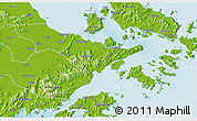Physical 3D Map of Zhenhai
