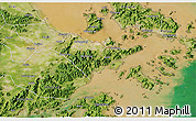 Satellite 3D Map of Zhenhai