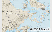 Shaded Relief Map of Zhenhai