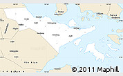 Classic Style Simple Map of Zhenhai