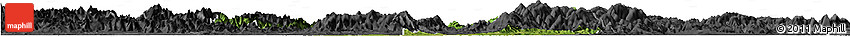 Satellite Horizon Map of Zhuji, darken, desaturated