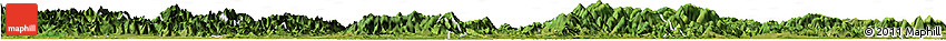 Satellite Horizon Map of Zhuji
