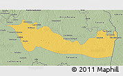 Savanna Style 3D Map of La Pedrera
