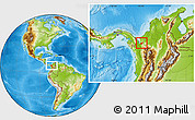 Physical Location Map of Apartado