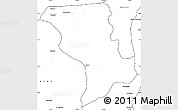 Blank Simple Map of Caucasia