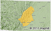 Savanna Style 3D Map of Puerto Berrio