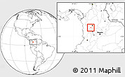 Blank Location Map of Tarso