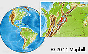 Physical Location Map of Soata