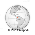 Outline Map of Tunja