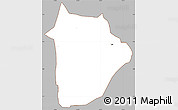 Gray Simple Map of Tunja, cropped outside