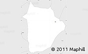 Silver Style Simple Map of Tunja