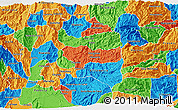 Political 3D Map of Manizales