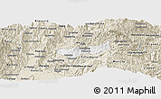Classic Style Panoramic Map of Manizales
