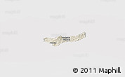 Shaded Relief Panoramic Map of Manizales, cropped outside