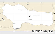 Classic Style Simple Map of Manizales