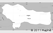 Gray Simple Map of Manizales