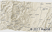 Shaded Relief 3D Map of Samana